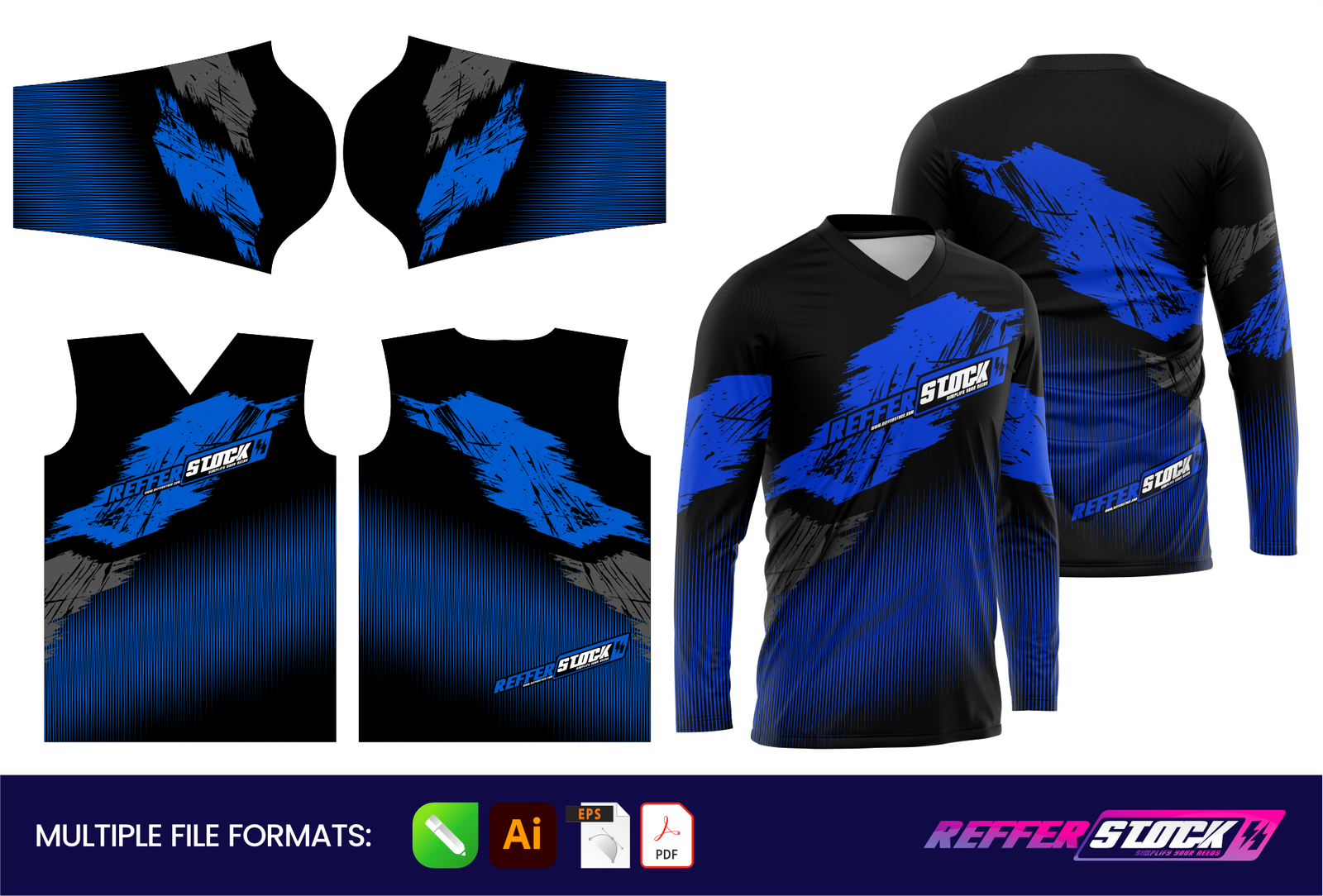 Long Sleeve Motocross Jersey Design | RS63