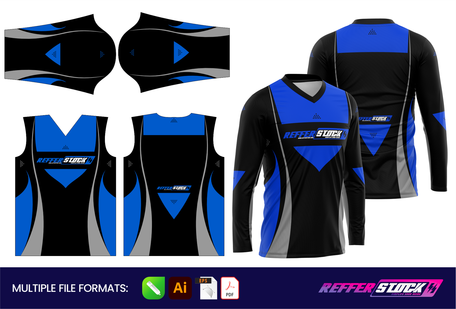 Long Sleeve Motocross Jersey Design | RS49