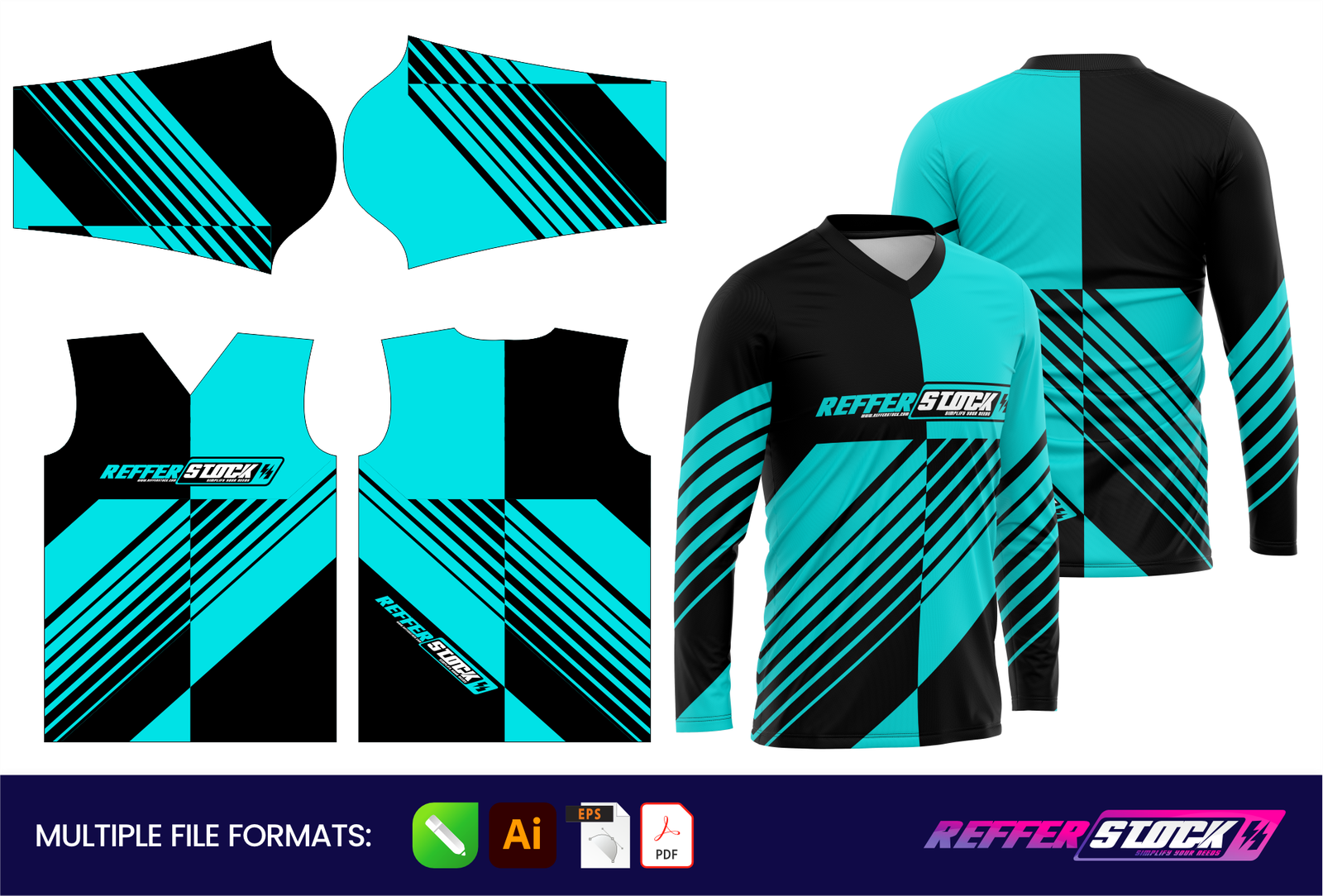 Long Sleeve Motocross Jersey Design | RS36