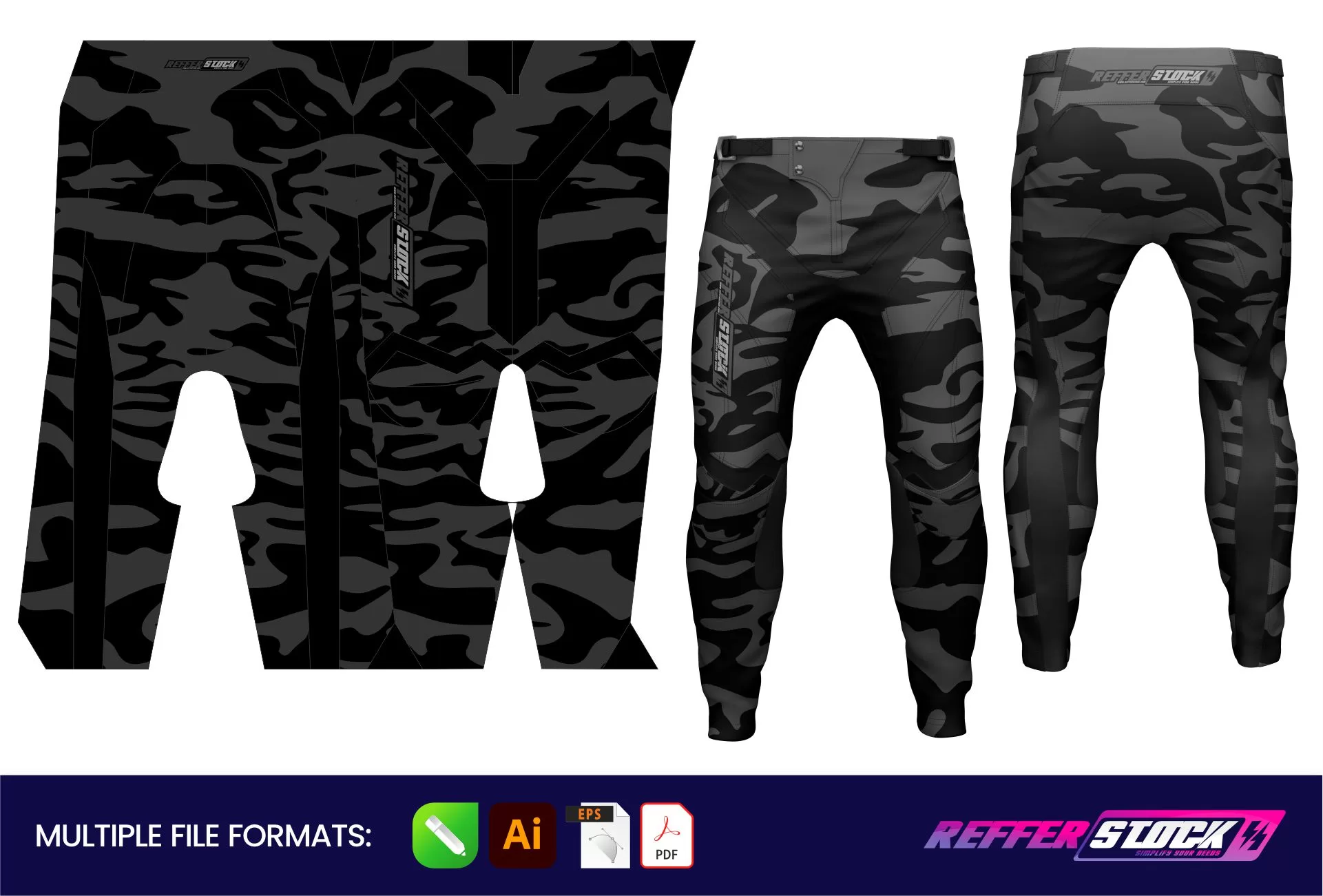 Motocross Pants Design - RS8